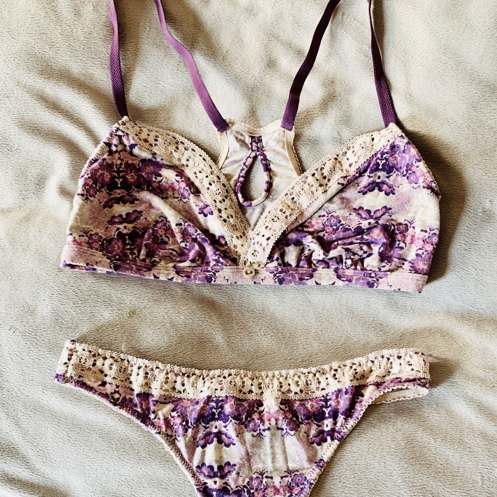 Ella Moss bralette/thong combo